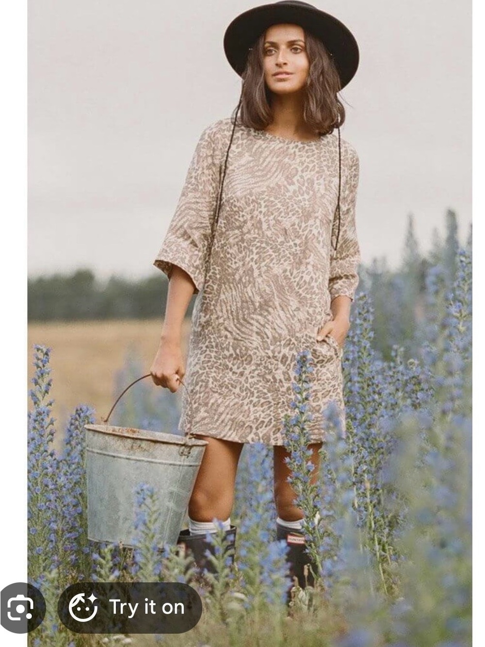 Spell & The Gypsy Ada Leopard Print Tunic Dress